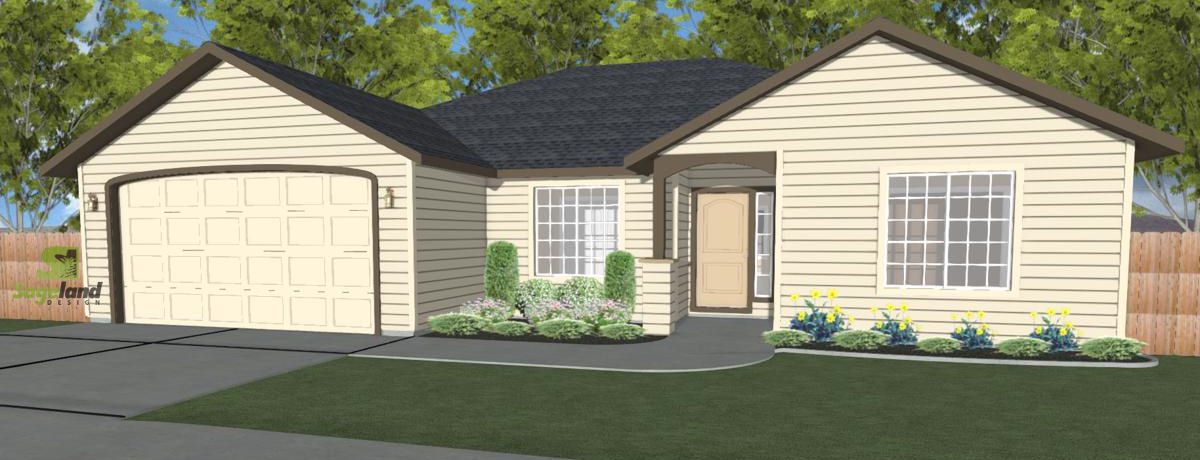 1 Story, 1,602 Sq Ft, 3 Bedroom, 2 Bathroom, 2 Car Garage, Ranch Style Home