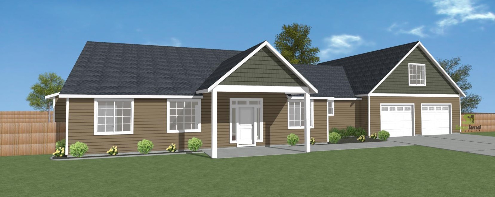 1 Story, 3,163 Sq Ft, 3 Bedroom, 3 Bathroom, 2 Car Garage, Ranch Style Home